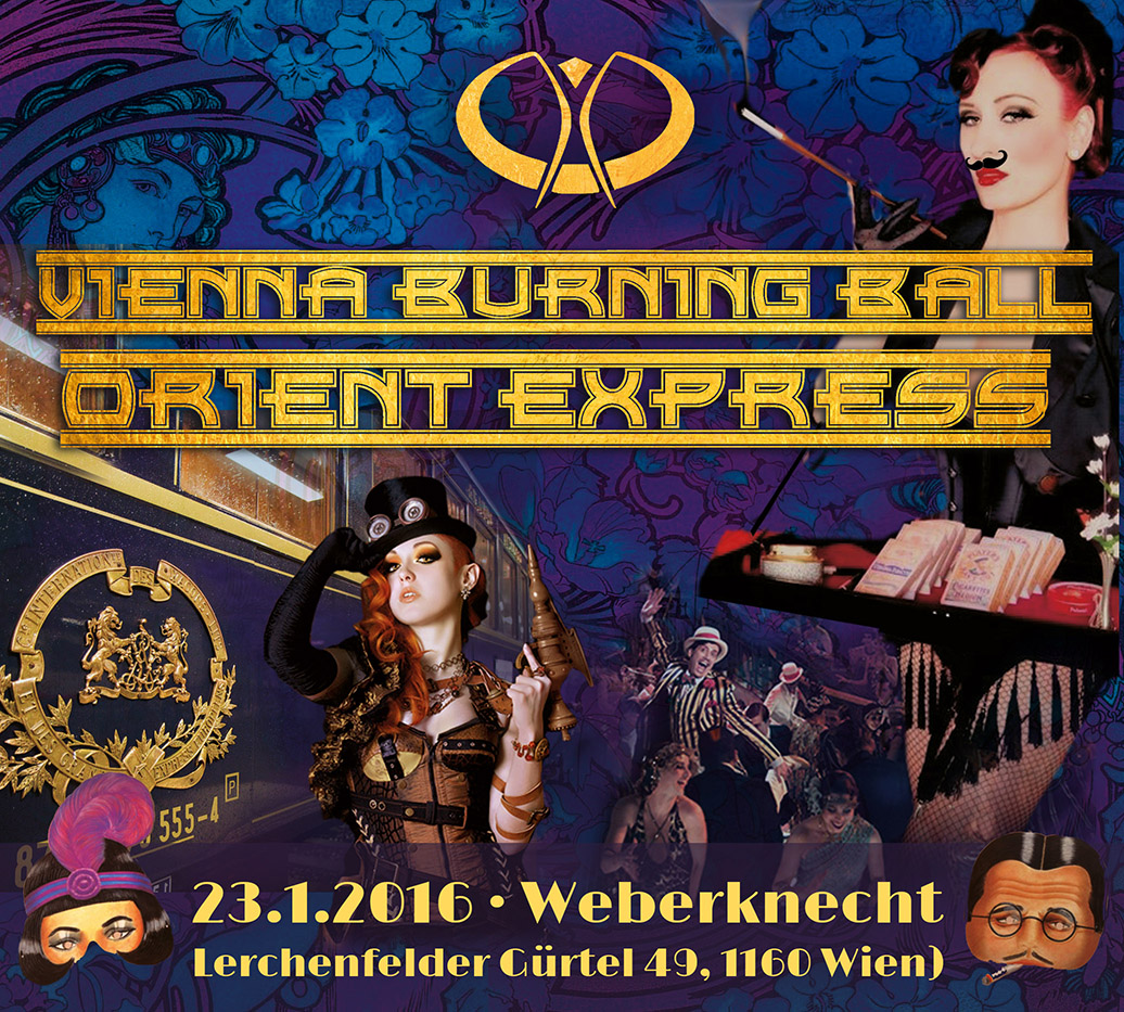 Vienna Burninb Ball 2016 - Orient Express